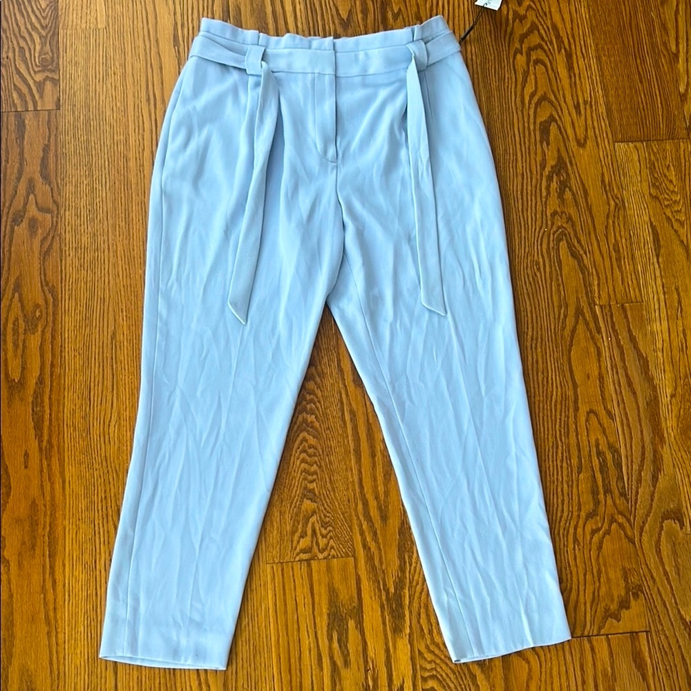 Light Blue Tapered Women’s Suit Pants (Matching Blazer Posted Separately)!